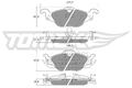 TOMEX Brakes Bremsbelagsatz Scheibenbremse TX 12-21 für OPEL ASTRA T98 CC F70