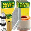 MANN FILTER INSPEKTIONSPAKET passend für 2.0 TDI AUDI A6 C7 4GC 4GD 136-177 PS