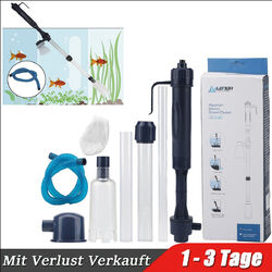 Elektrisch Aquariumpumpe Aquarium Mulmsauger Schlammsauger Bodenreiniger