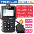 🔥TOPDON AL500 Auto diagnosegerät VW KFZ OBD2-Scanner mit PC-Druck DTCLook up