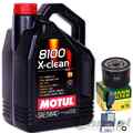 MANN ÖLFILTER+MOTUL 5W40 passend für RENAULT TWINGO MEGANE 3 DACIA LOGAN SANDERO