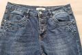 Made in Italy Jeanshose Hose Damenhose Freizeithose Blau JEANS Gr L Topzustand