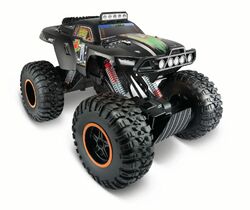 Maisto Tech Ferngesteuertes Auto "Rock Zilla" schwarz Monstertruck Offroad 40cm