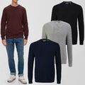 S.OLIVER Herren Pullover Pulli Strick Struktur Rundhals Ausschnitt langarm