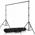 2x2m Fotostudio Hintergrundsystem Teleskop Hintergrund Stativ Set Mit Tasche