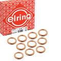 10X ELRING Dichtring Ölablassschraube AUDI FORD SKODA VW M14x20x2 813.036