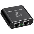 RJ45 Splitter Adapter Verteiler 1 auf 2 Ethernet LAN Netzwerkkabel CAT5/6/7/8