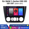 Android 13 Autoradio GPS DAB+ Wifi Navi Für BMW 1er E81 E82 E87 E88 2004-2011 DE