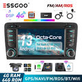 Android 13 4+64G Autoradio Appe Carplay DAB+ GPS Cam Für Audi A3 S3 RS3 8P1 8PA