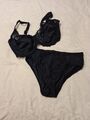 Hunkemöller Dive BH 85G Slip L schwarz