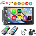 Android 13.0 Autoradio Bluetooth 2 DIN Carplay 2G+64G 7 Zoll GPS NAVI RDS Kamera