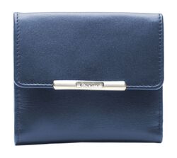 Esquire Helena Lady Wallet RFID Wiener Schachtel Geldbörse Blue dunkelblau Neu