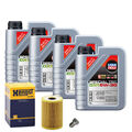 Motoröl 5W30 LIQUI MOLY Special Tec Dx1 4L+HENGST Ölfilter+Ölablassschraube