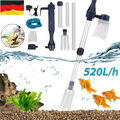 Elektrische Aquarium Siphon Wasserwechsel Reinigungsset Mulmsauger Kiesreiniger