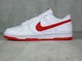 Nike Dunk Low Retro Gr 38,5 Unisex Sneaker Schuhe Sportschuhe Weiss DV0831 103