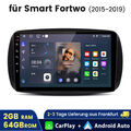 9'' Android13 Autoradio GPS Navi WIFI DAB BT Für Mercedes Benz Smart CARPLAY 64G