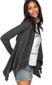 KangaROOS Damen Sweatjacke flyaway Style (Anthrazit, 40/42) L3129