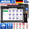 ANCEL X7 Profi KFZ Diagnosegerät OBD2 Scanner ALLE SYSTEM Gerät TPMS Für FIAT DE