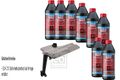8 L LIQUI MOLY DSG Getriebeöl 8100 FEBI Getriebeölfilter für Audi A6 Avant 2.0