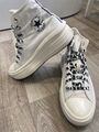 Converse Chuck Taylor All Star Move Plateau High Tops Zebra Print UK 5,5 EU 38