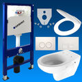 GEBERIT Duofix Basic UP100 WC Vorwandelement Drückerplatte , WC , WC-Sitz WC-Set