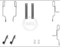 A.b.s. Scheibenbremsbelag Zubehörsatz 1188Q für Peugeot Alpine Citroen 76-04