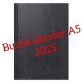 Buchkalender 2025  Terminplaner Chefplaner Kalender 1 Tag pro Seite