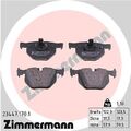 ZIMMERMANN Bremsbelagsatz, Scheibenbremse 23447.170.1 für BMW