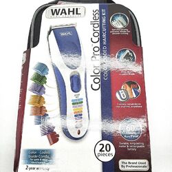 Wahl 09649 016 Color PRO ColorPro Cordless Haarschneidemaschine Kunststoff Blau 