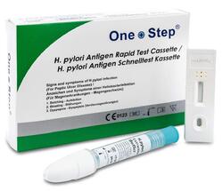 Helicobacter Pylori Test One+Step Antigen Schnelltestkassette (Stuhl)