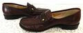 Giorgio Ricci Herren Mokassin Slipper Halbschuh Leder rotbraun Gr.43