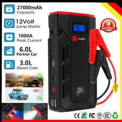 2023 Auto KFZ Starthilfe 27000mAh 1000A Jump Starter Ladegerät Booster Powerbank