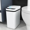 Automatik Mülleimer mit Smart Sensor Edelstahl Küche Abfall l Mülleimer 12 Liter