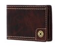 bruno banani Mini Wallet Geldbörse Cognac Braun Neu