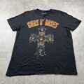  Guns N Roses 2015 Appetite for Destruction schwarzes Grafik-T-Shirt Herren L