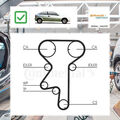 Wasserpumpe + Zahnriemensatz Continental Ctam für Opel Astra G Stufenheck T98 