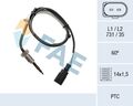 FAE Sensor Abgastemperatur 68056 M14x1,5 für VW POLO TDI SKODA ROOMSTER 5J7 2 5J