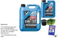 MANN-FILTER Ölfilter 6 L Liqui Moly Longtime High Tech 5W-30 für KIA Rio II