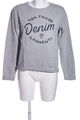 TOM TAILOR DENIM Sweatshirt Damen Gr. DE 36 hellgrau Casual-Look