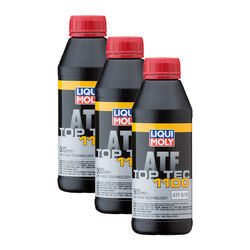 3x LIQUI MOLY 3650 Top Tec ATF 1100 Automatik Getriebeöl DEXRON FÜR MAN 500ml