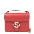 Gucci Handtasche Rot Frau Haut Dollar Kalb Logo Mod. 510304 CAO0G 6420