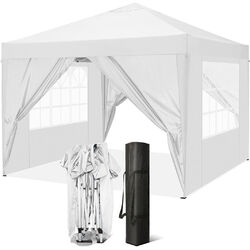 Faltpavillon 3x6m/3x3m/2.2x2.2m Gartenpavillon Partyzelt Wasserdicht Festzelt