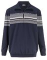 Leichter HERREN-TROYER-PULLOVER marine-blau-weiss-grau GR.60/62 64/66 68/70 NEU