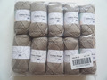 500g Cotton Kings°100%Baumwolle°Fb.35°taupe°NEU+OVP°NS 2,5-3,5° 40°C