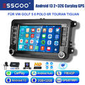 7" Android 13 DAB+ Autoradio Carplay GPS Für VW Golf 5 6 Touran T5 Passat B6 B7