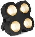 BeamZ SB400 LED Stage Audience Blinder 4x 50 Watt COB DMX Warmweiß Strobe Fluter