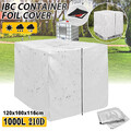 IBC CONTAINER ABDECKUNG UV-SCHUTZ FROSTSCHUTZ HÜLLE REGENWASSERTANK ABDECKPLANE