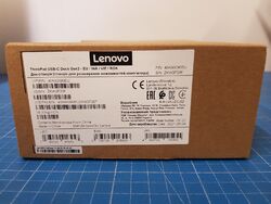 Lenovo ThinkPad USB-C Dock Gen2 Port Replikator mit 90W Netzteil ( 03X7609 )