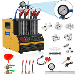 Ultraschall Benzineinspritzdüsen Reiniger Tester Injektor Reinigungsmaschine220V