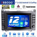 2+32G 7'' Autoradio Android 12 Apple Carplay GPS RDS Für Mercedes Benz AB-Klasse